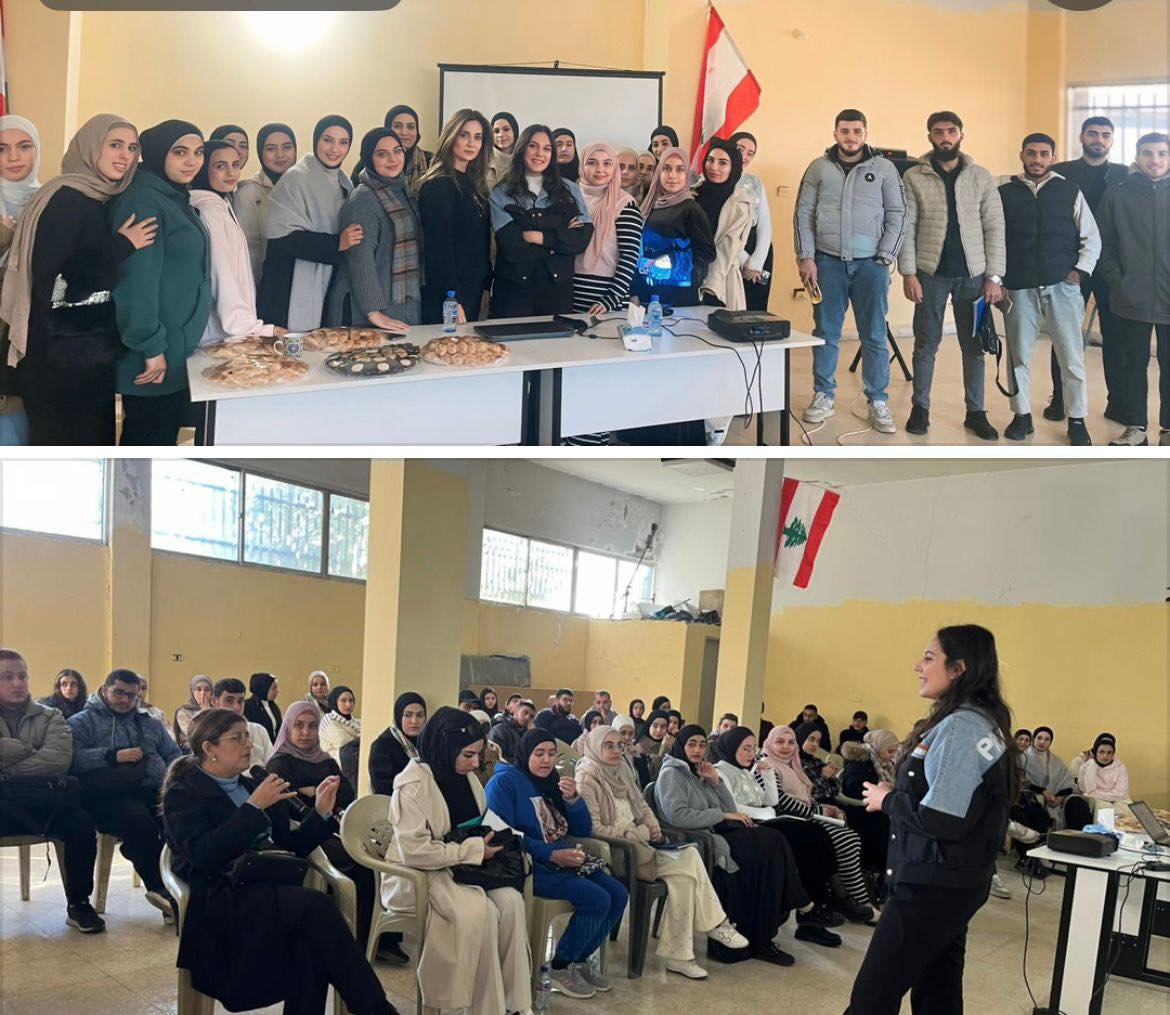 جلسة توجيه مهني متخصصة في معهد ديرعمار الفني الرسمي